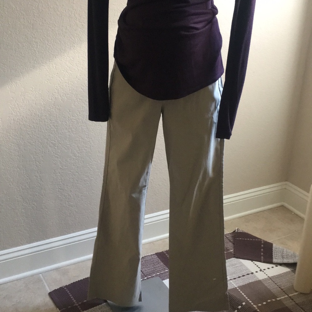 Petite Maternity Ok Ankle pants with Pockets